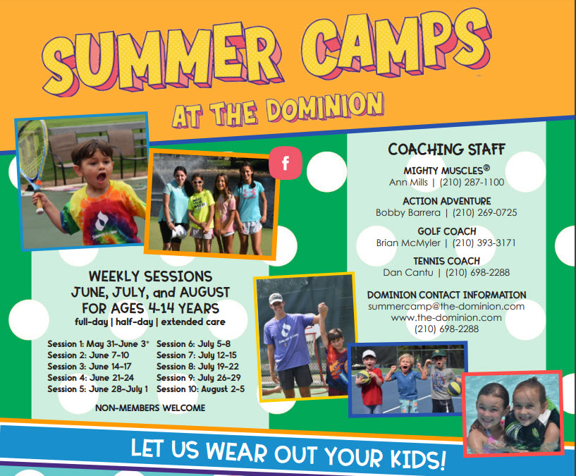 2022 Dominion Summer Junior Camps Guest Registration The Dominion